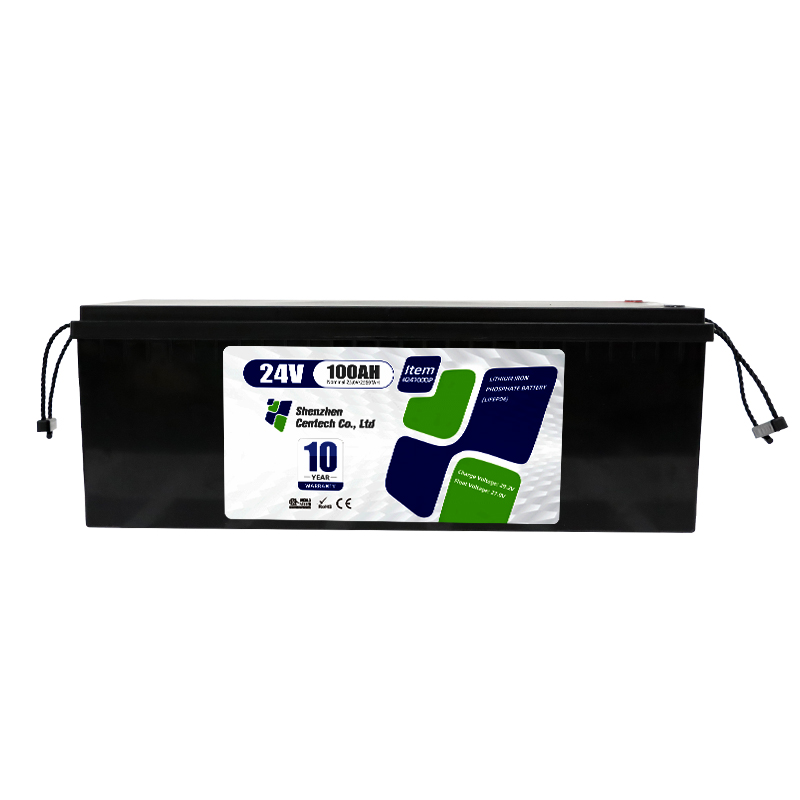 24V 100Ah Atmospheric Vent Environmentally Friendly More Intelligent Bluetooth Robust Communications Starting Battery High Performance Lithium Battery from